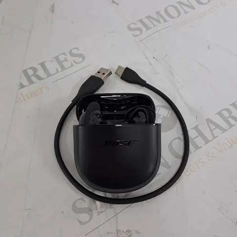 BOSE QUIETCOMFORT II WIRELESS BLUETOOTH NOISE-CANCELLING EARBUDS - TRIPLE BLACK