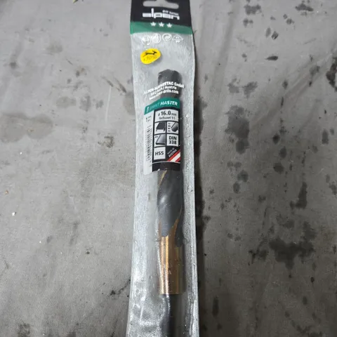 3 X ALPEN  DRILL BIT 16.0 MM DIN 338 – IN BLISTER PACKAGING