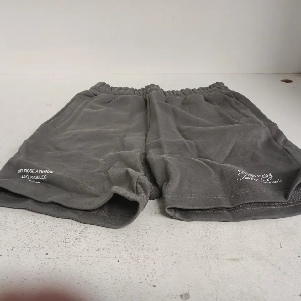 CLUB 1984 MELROSE 1984 SHORTS – GREY, UK M
