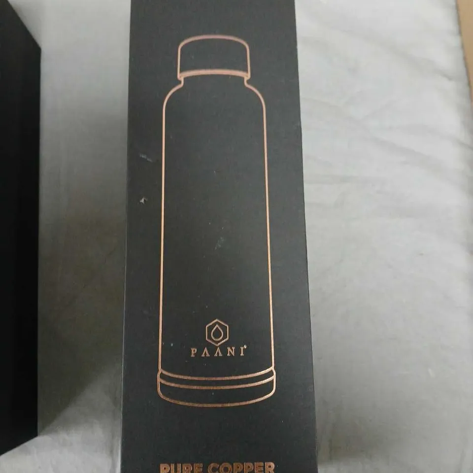 PAANI PURE COPPER WATER BOTTLE – BOXED