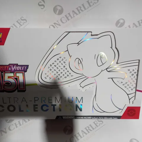 BOXED POKEMON SCARLET AND VIOLET 151 ULYTA-PREMIUM COLLECTION