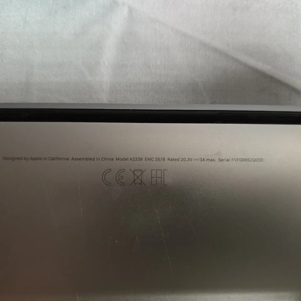 APPLE MACBOOK PRO 13-INCH (A2338) – SILVER