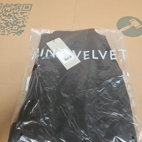 MINI VELVET NAVY STRAIGHT LEGGING – UK L (L-REG)