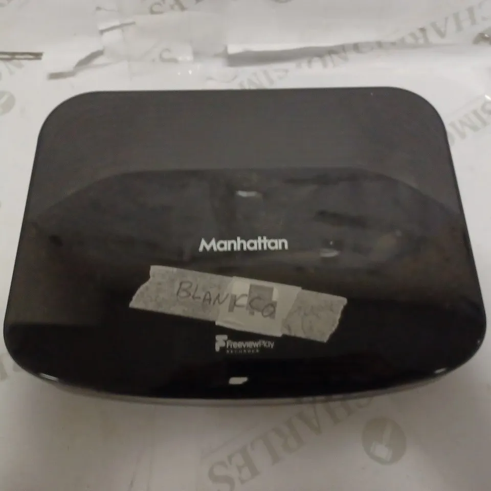MANHATTAN T3-R 500GB FREEVIEW HD RECORDER, BLACK