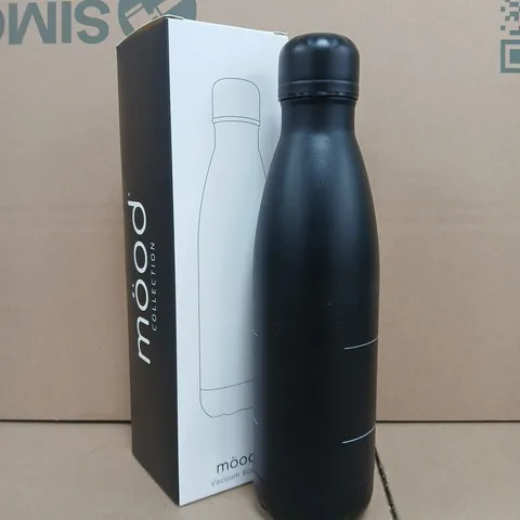 BOXED MOOD 500ML VACUUM BOTTLE IN BLACK