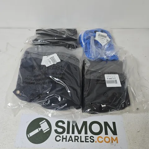 APPROXIMATELY 20 ASSORTED CLOTHING ITEMS IN VARIOUS SIZES, STYLES & SIZES TO INCLUDE PULL ON TROUSERS, DENIM JEANS, BLUE SWIMSUIT, ETC - COLLECTION ONLY
