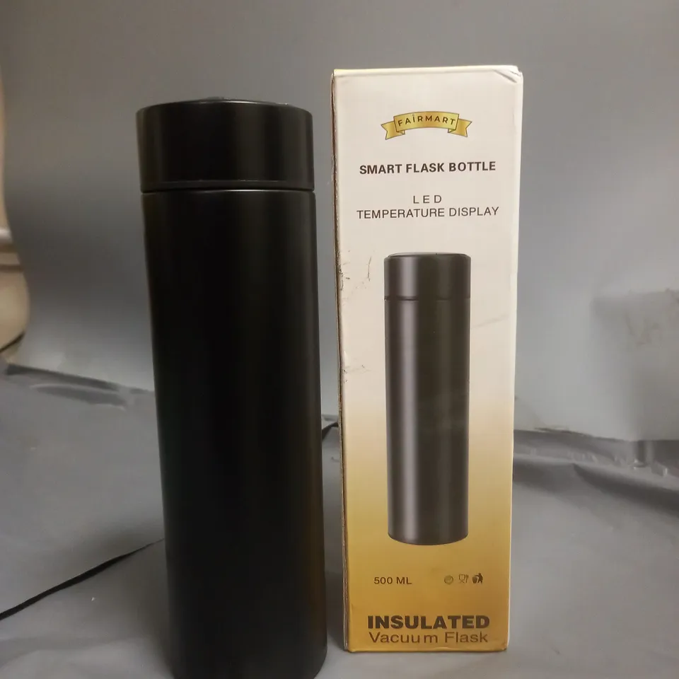 BOXED FAIRMART SMART FLASK BOTTLE 