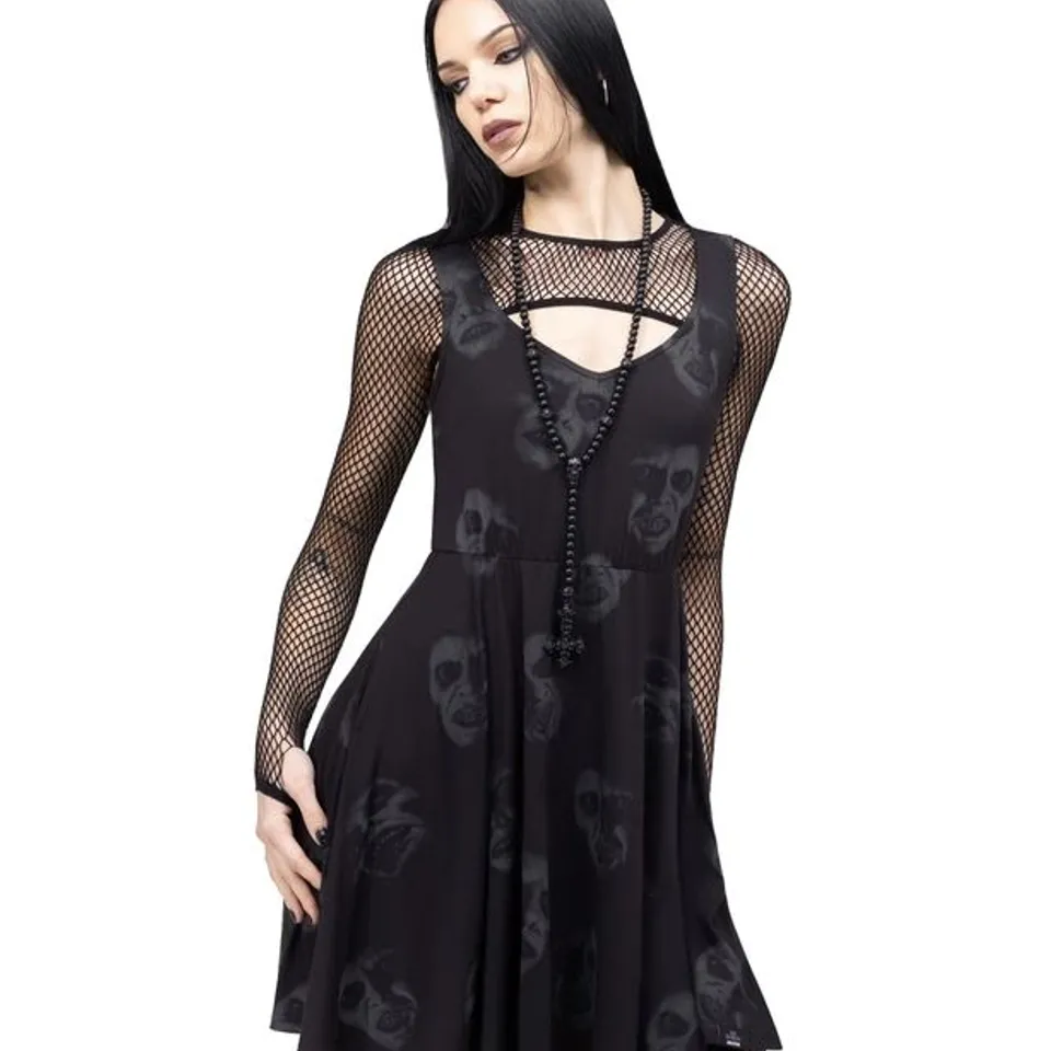 BRAND NEW KILLSTAR X THE EXORCIST - EXCELLENT DAY FOR AN EXORCISM - BLACK WOMEN'S DRESS SIZE XL