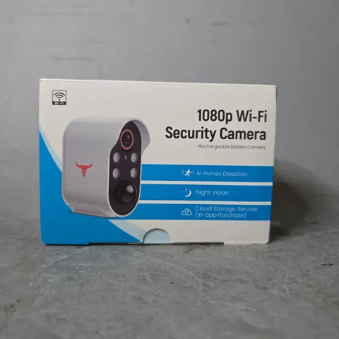 BOXED 1080P WIFI SECURITY CAMERA 
