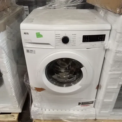 AEG LFX50844B FREESTANDING WASHING MACHINE, 8KG LOAD, 1400RPM SPIN, WHITE