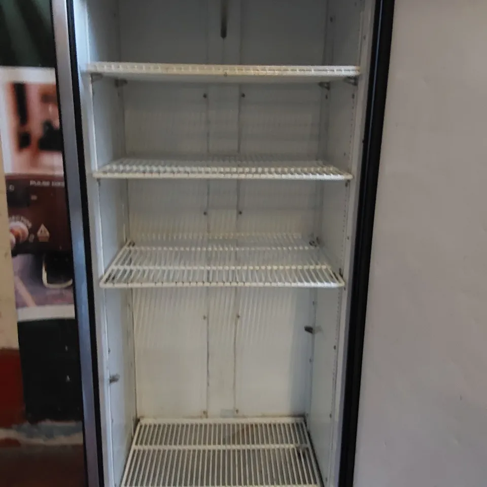 TRUE REFRIGERATION T-19E COMMERCIAL STAINLESS STEEL FRIDGE 