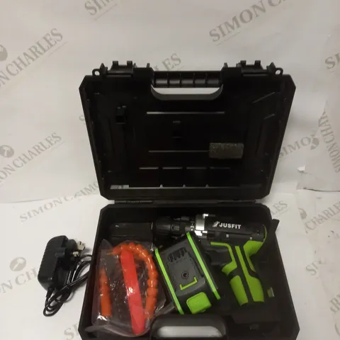 JUSFIT CORDLESS BRUSHLESS DRIVER/DRILL 