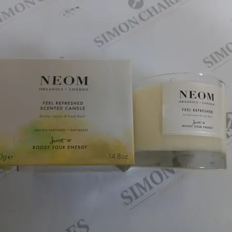BOXED NEOM FEEL REFRESHED SCENTED CANDLE