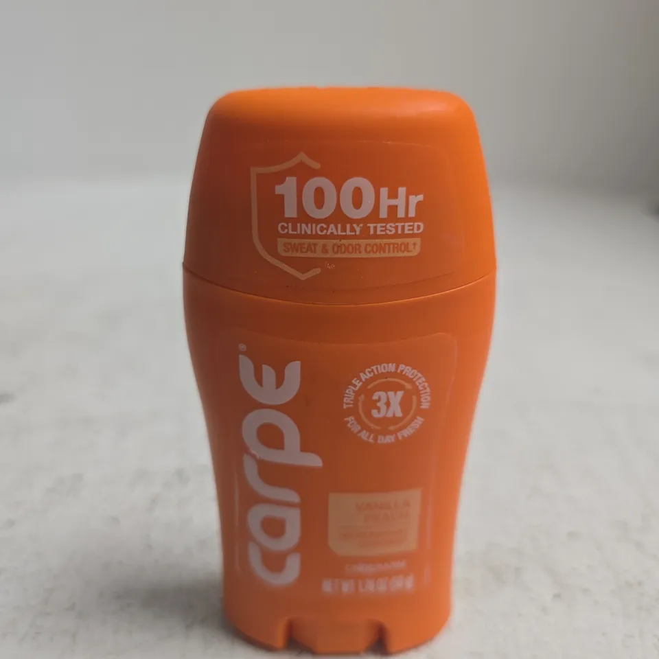 CARPE ORANGE ANTIPERSPIRANT DEODORANT – VANILLA SCENT