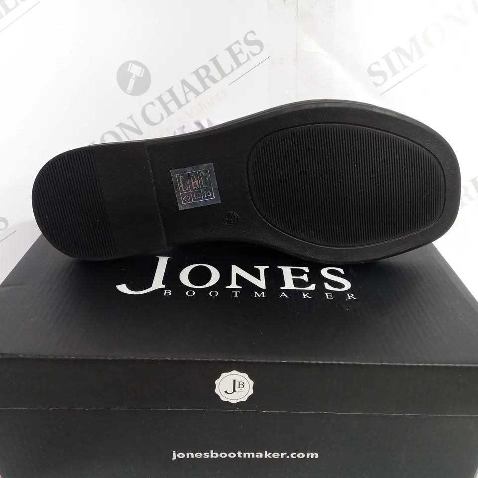 BOXED JONES BOOTMAKERS MORIAH SANDALS IN BLACK - UK 6 