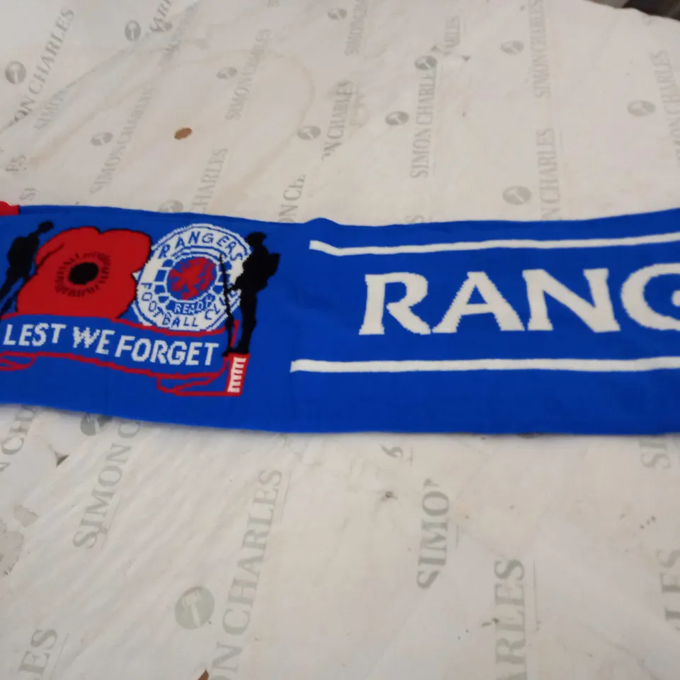 RANGERS FOOTBALL SCARF