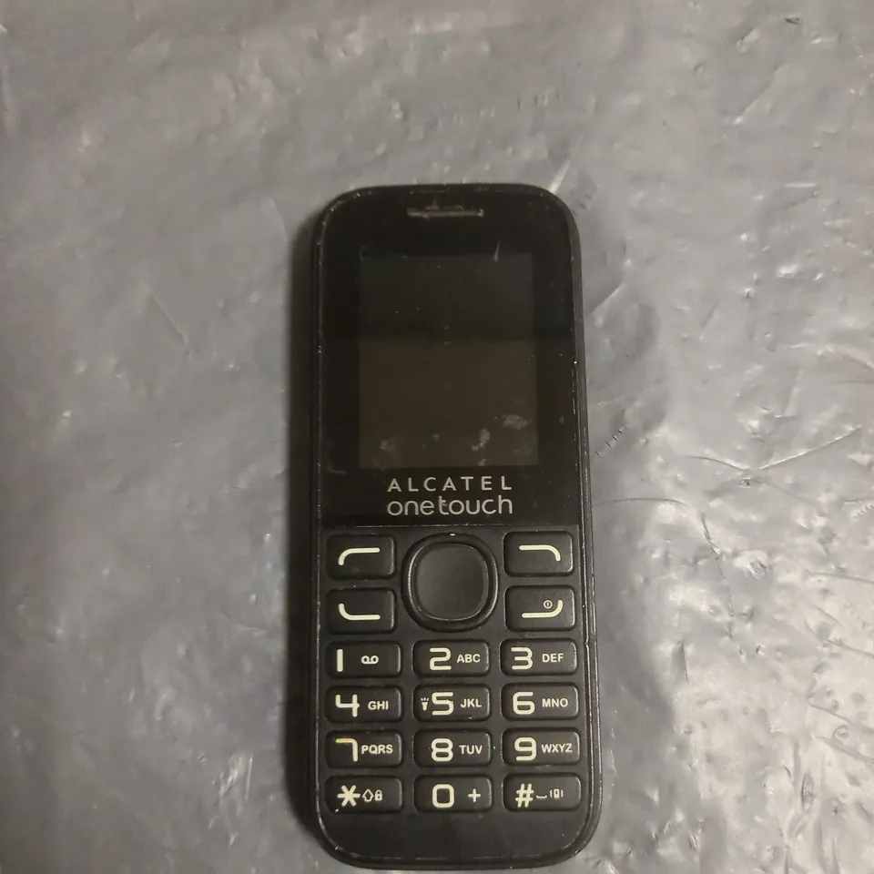 ALCATEL ONE TOUCH MOBILE PHONE BLACK