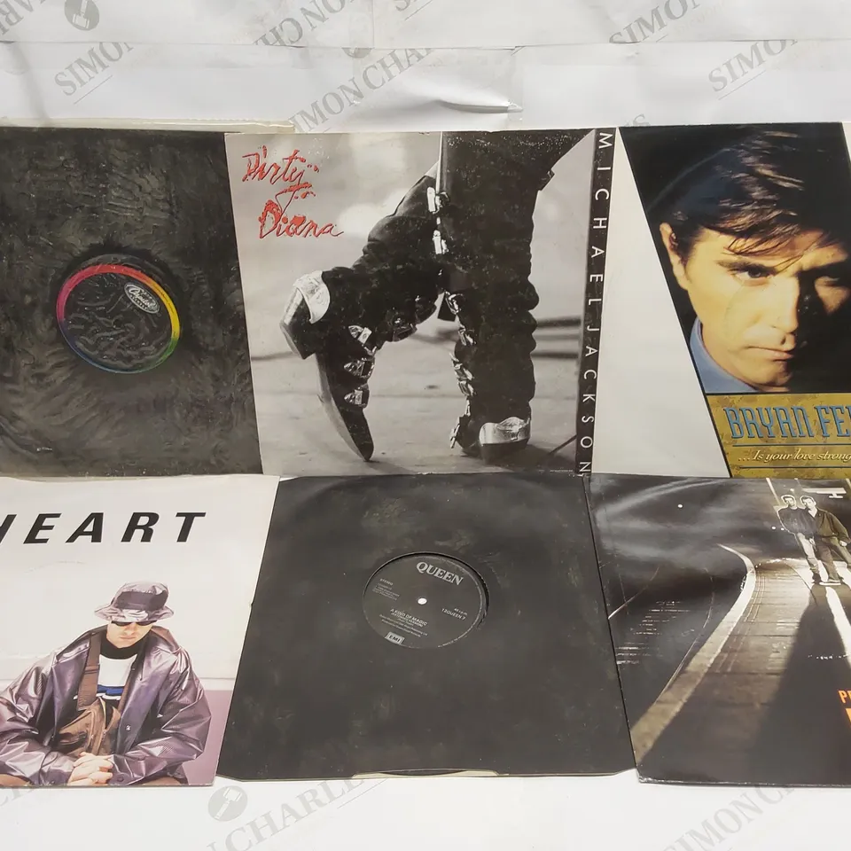 APPROXIMATELY 10 X ASSORTED MUSIC VINYL - ARTISTS VARY 