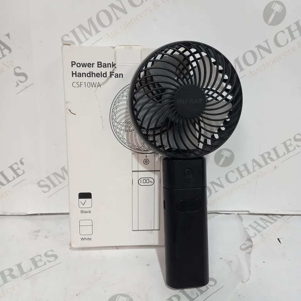 BOXED CSF10WA POWER BANK HANDHELD FAN