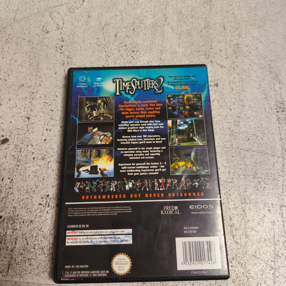 TIMESPLITTERS 2 – NINTENDO GAMECUBE