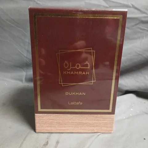 BOXED AND SEALED KHAMRAH DUKHAM LATTAFA EAU DE PARFUM 100ML