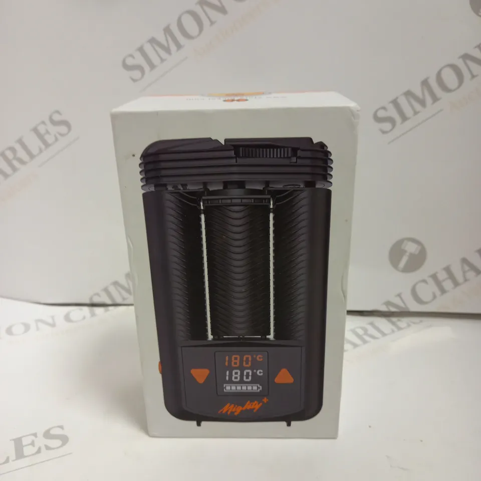BOXED STORZ & BICKEL MIGHTY+ PORTABLE VAPORISER FOR AROMATHERAPY - BLACK