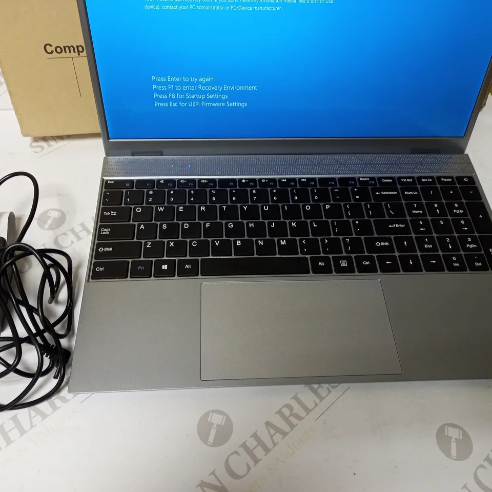 UNBRANDED LAPTOP APPROX. 15" SCREEN, SILVER 
