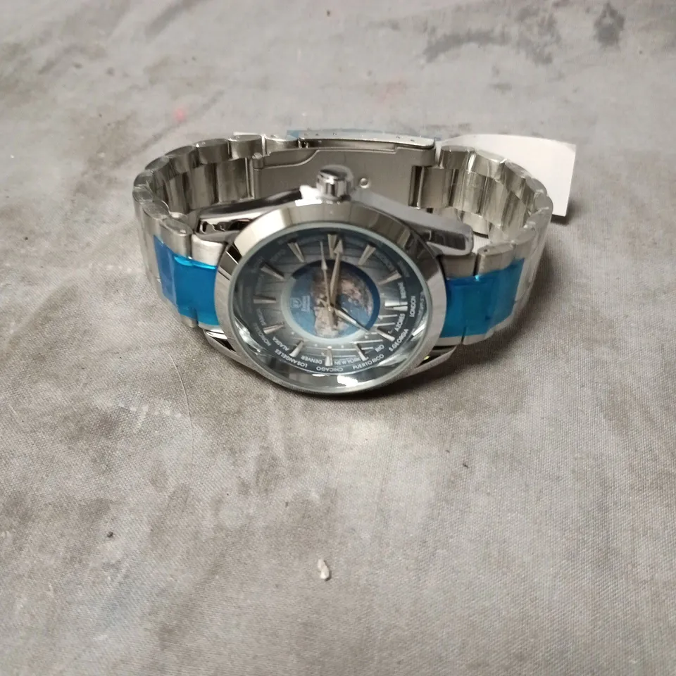 ERNEST FERDINAND STAINLESS STEEL WATCH IN BOX