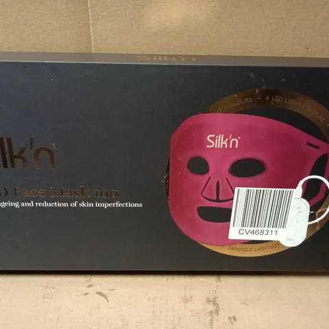 BOXED SILK'N LED FACE MASK 100 ANTI-AGEING DEVICE