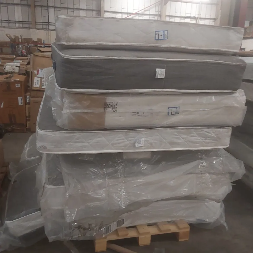 PALLET CONTAINING APPROXIMATELY 8x ASSORTED MATTRESSES