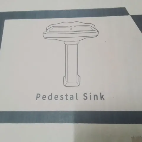 PALLET CONTAINING 3 DEERVALLEY PEDESTAL SINK BASINS