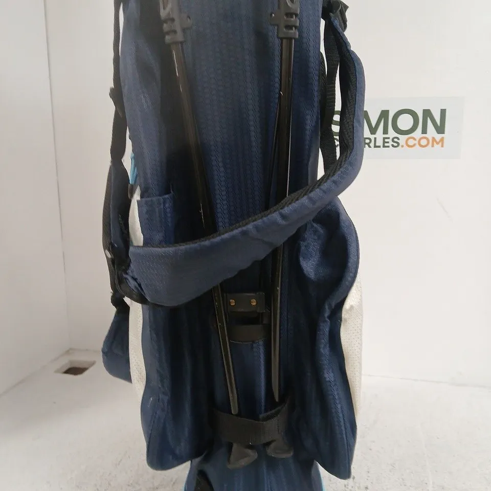 MACGREGOR GOLF STAND BAG – BLUE/WHITE