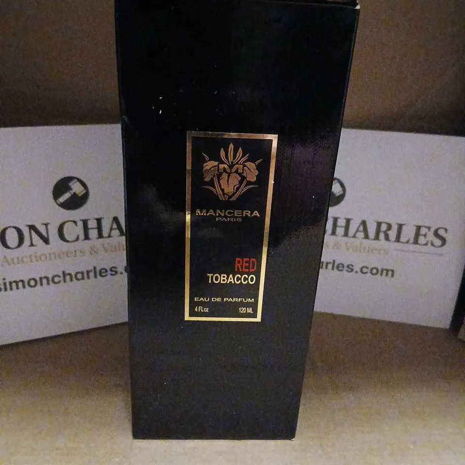 BOXED MANCERA PARIS RED TOBACCO EAU DE PARFUM 120ML