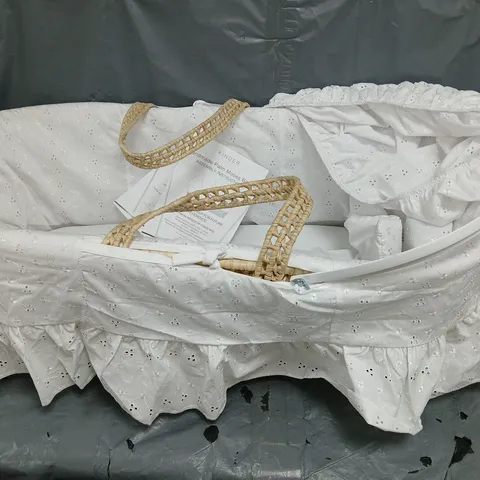 KINDER VALLEY HANDMADE PALM MOSES BASKET