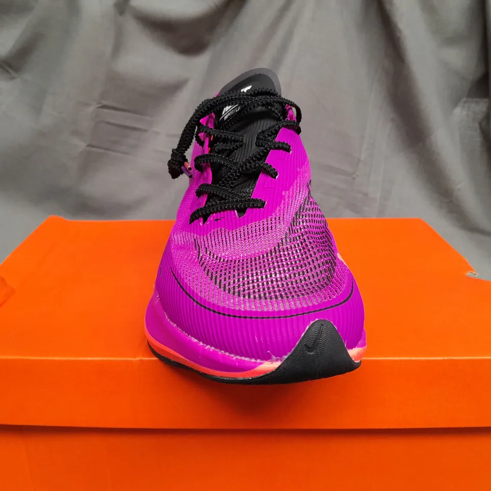 BOXED NIKE ZOOMX VAPORFLY NEXT TRAINERS - UK 9