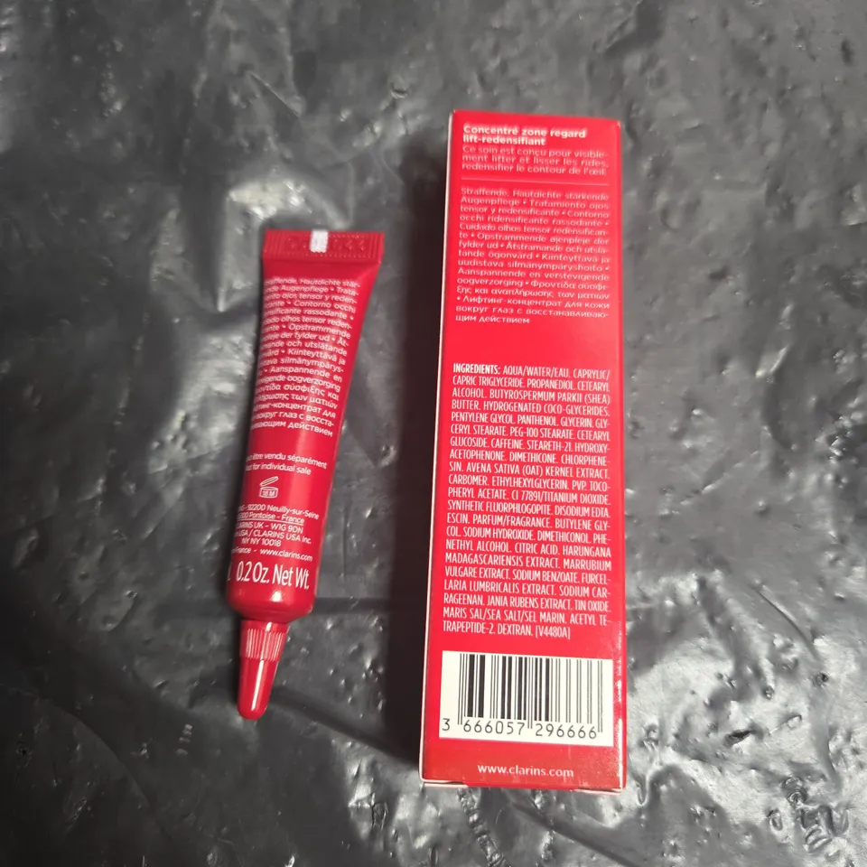 CLARINS PARIS TOTAL EYE LIFT EYE CARE CONCENTRATE – 7ML (BOXED)