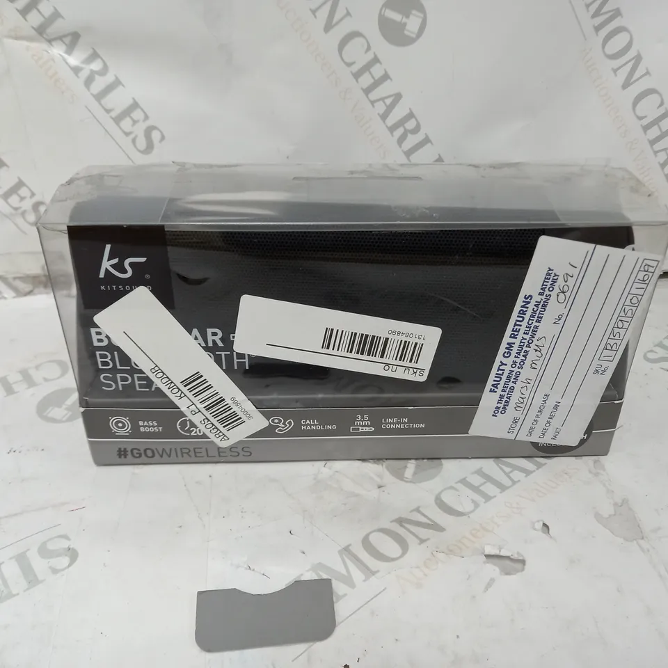 KITOSUND BOOMBAR+ WIRELESS SPEAKER