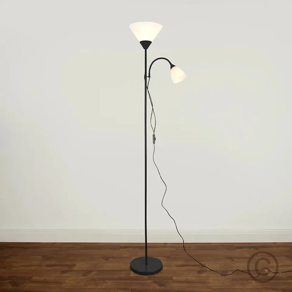 BOXED HATTON 179cm UPLIGHTER FLOOR LAMP (1 BOX)