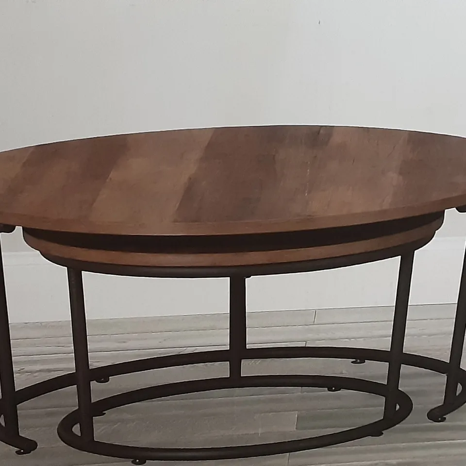 BOXED FULTON COFFEE NEST OF TABLES