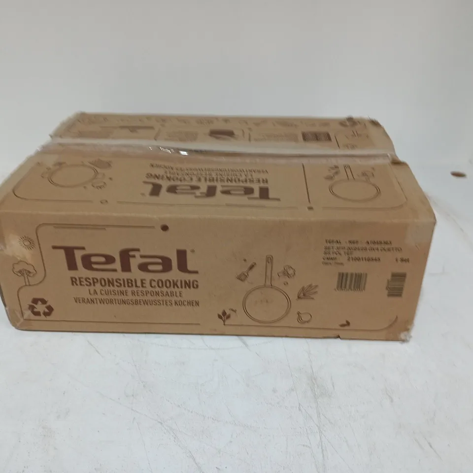 BOXED TEFAL DUETTO 3-PIECE PAN SET - 20/24/28