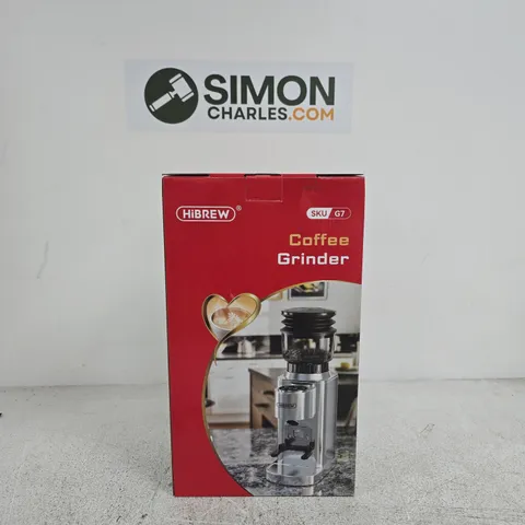 HIBREW COFFEE GRINDER SILVER
