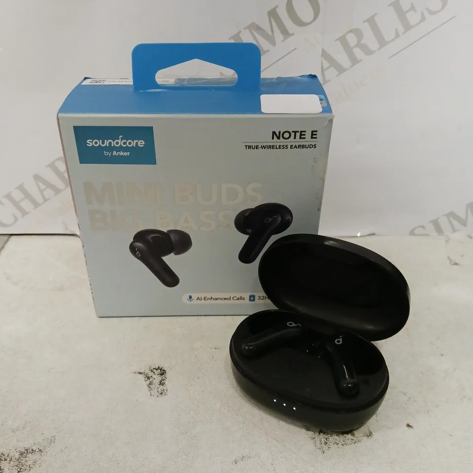 BOXED ANKER SOUNDCORE NOTE E MINI BUDS TRUE WIRELESS EARPHONES 