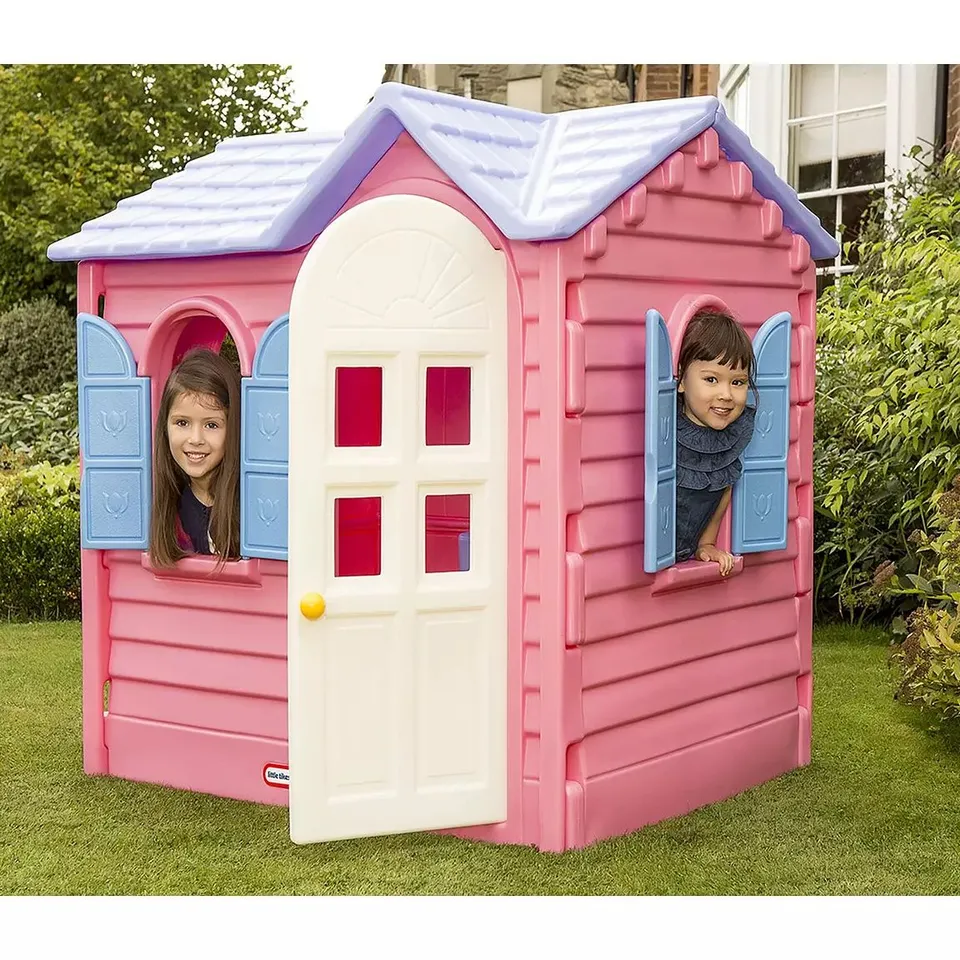 BOXED LITTLE TIKES COUNTRY COTTAGE - PINK RRP £379.99