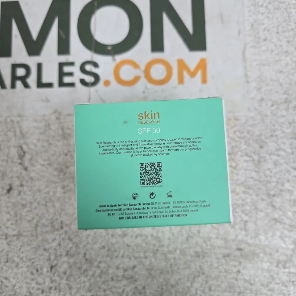 SKIN RESEARCH SUN PROTECTION FACE CREAM SPF 50, 60 ML