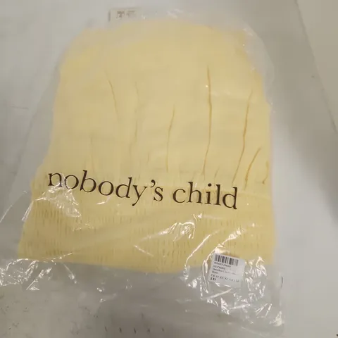 NOBODY'S CHILD SLEEVELESS CHARLIE MIDAXI DRESS – YELLOW, UK 14