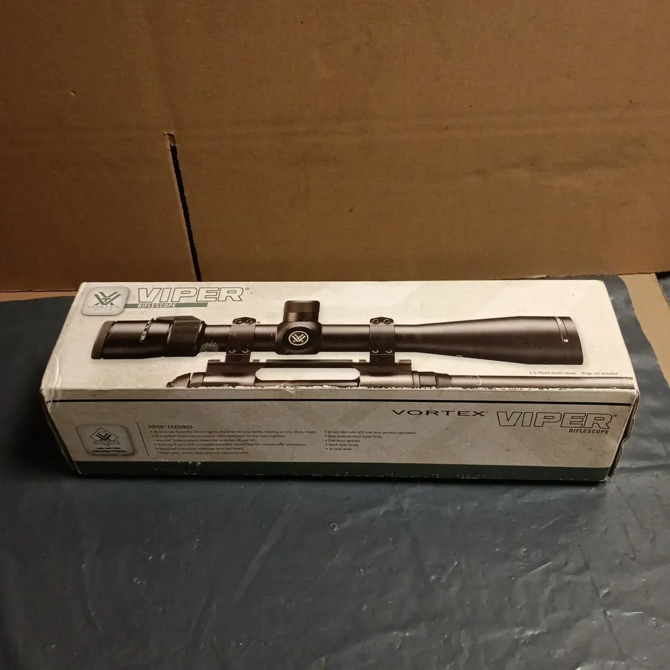 VORTEX VIPER RIFLESCOPE – BOXED WITH CARRY CASE. VPR-M-06MD