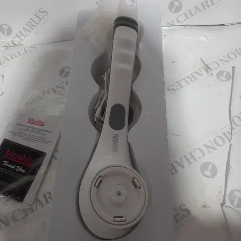 BOXED BLUSHLY RECHARGABLE CLEANSING & EXFOLIATING BODY BRUSH