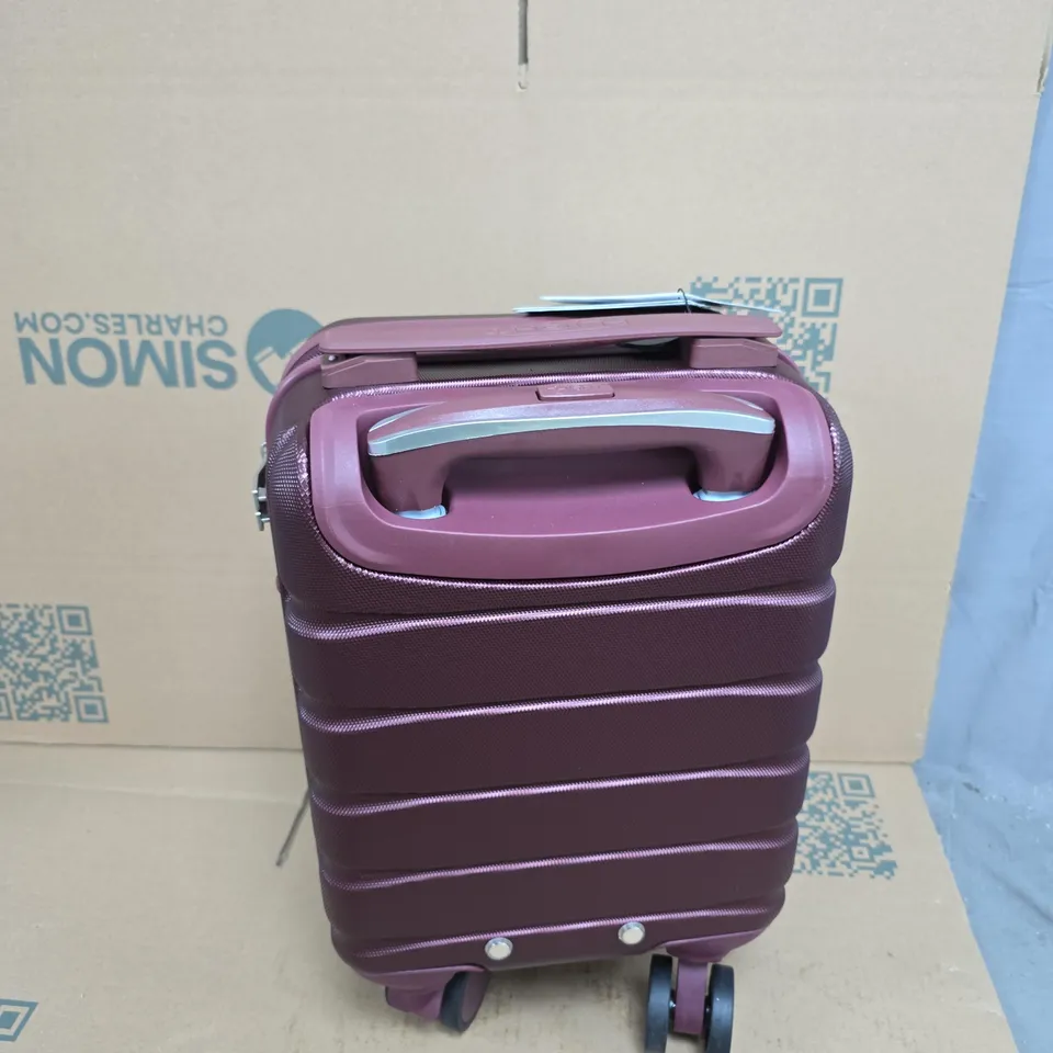 FLIGHT KNIGHT PURPLE HARD-SHELL SPINNER LUGGAGE