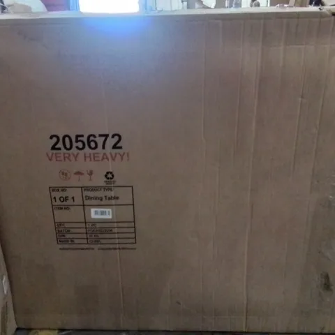 BOXED WYCOMBE DINING TABLE 