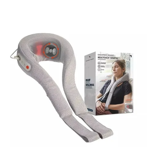 BOXED SHARPER IMAGE MASSAGER REALTOUCH SHIATSU NECK